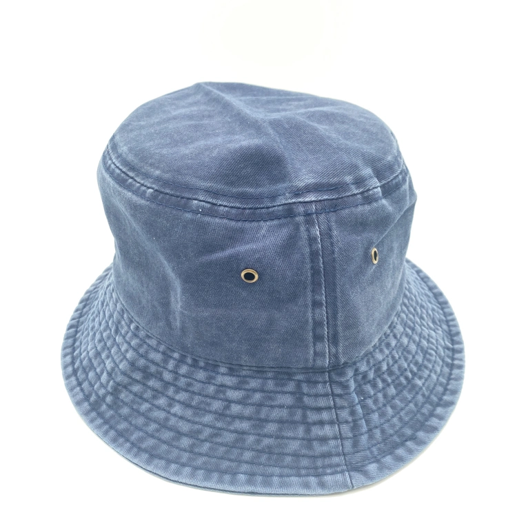 Wholesale/Supplier Unisex Outdoor Colour Adjustable Washed Women Custom Cotton Cap Foldable Fisherman Bucket Hats