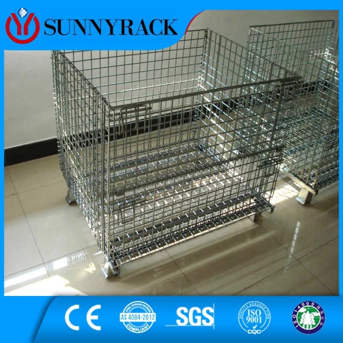Warehouse Welded Stackable Wire Mesh Container from China Supplier