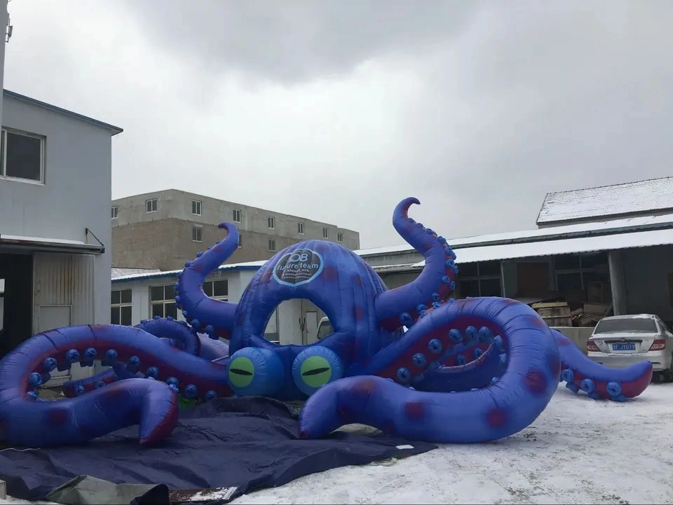 Boyi Outdoor dekorativ groß aufblasbarer Octopus bei Musik für Party