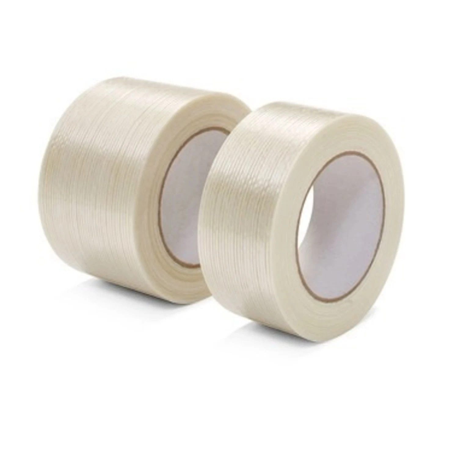 Self Adhesive Hot-Melt Fiberglass Mono and Cross Weave Reinforced Adhesive Filament Tape