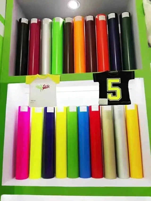 50cm*25m/Roll Different Colors Reflective Heat Elastic Transfer Vinyl Film Iron on Clothes