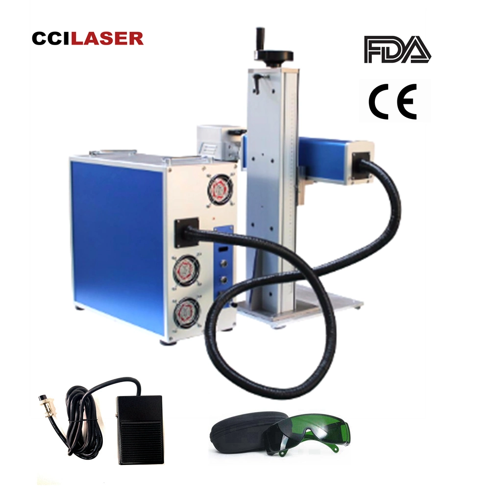 Autofocus 3D Dynamic Color Mopa 100W Fiber Marking Machine/ M7 Jpt 30W 50W 60W 80W Laser Relief Engraving Machine for Mold Coin