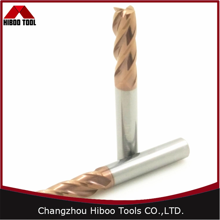 قاطع Tungsten Carbide High quality/High cost performance  Helix Square End Mill HRC55 الأداة