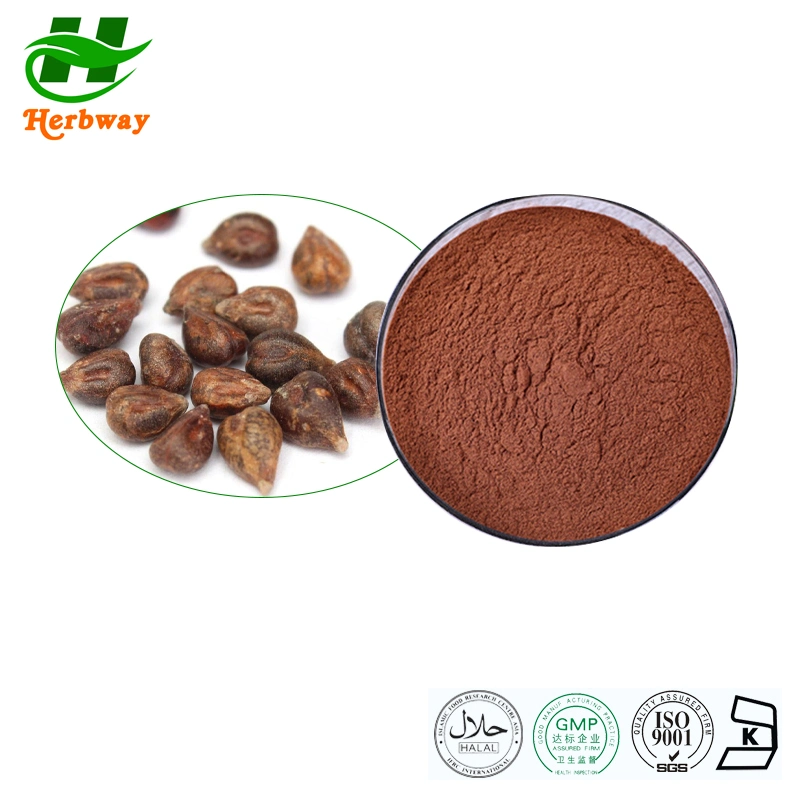 Herbway Kosher Halal Fssc HACCP Certified Proanthocyanidins Grape Seed Extract for Cosmetic Ingredients