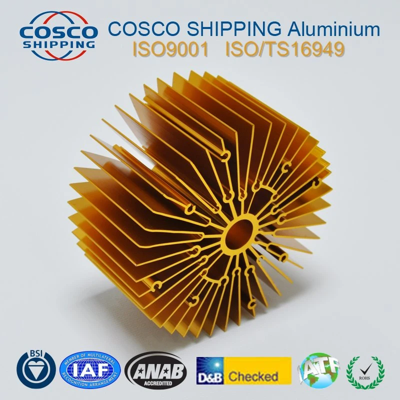 Custom Metal Products Aluminium Profiles Heat Sink for Sale