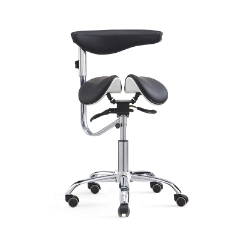 Swivel Adjustable Hospital Metal Dental Lab Chair with Armrest
