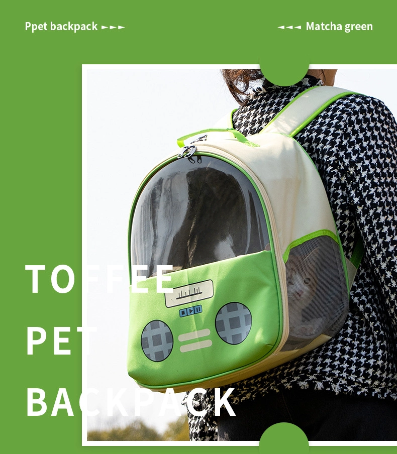 New Radio Transparent Creative Breathable Comfortable Cat Dog Pet Carrier