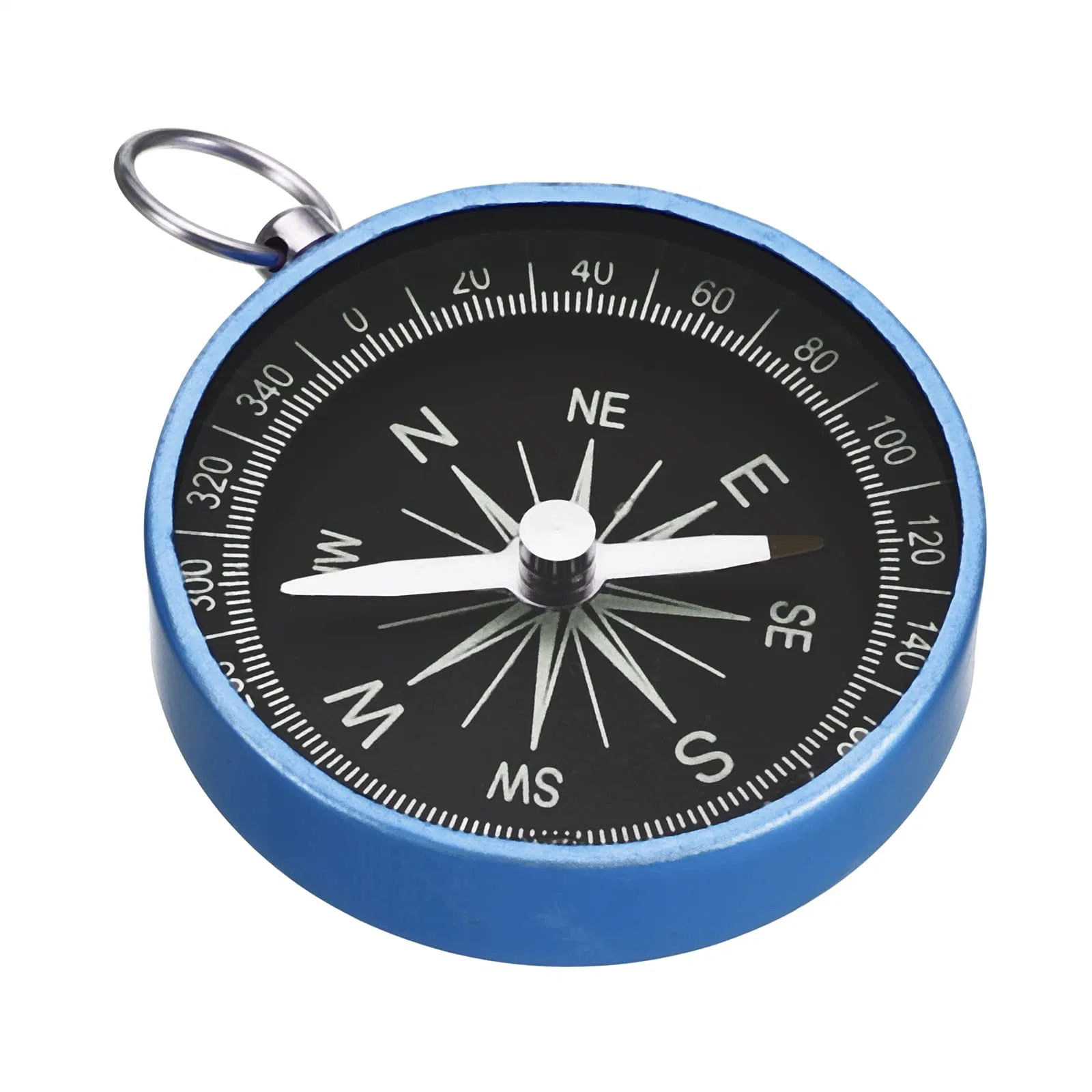 Key Ring Outdoors Camping Hiking Survival Sports Navigation Pocket Compass