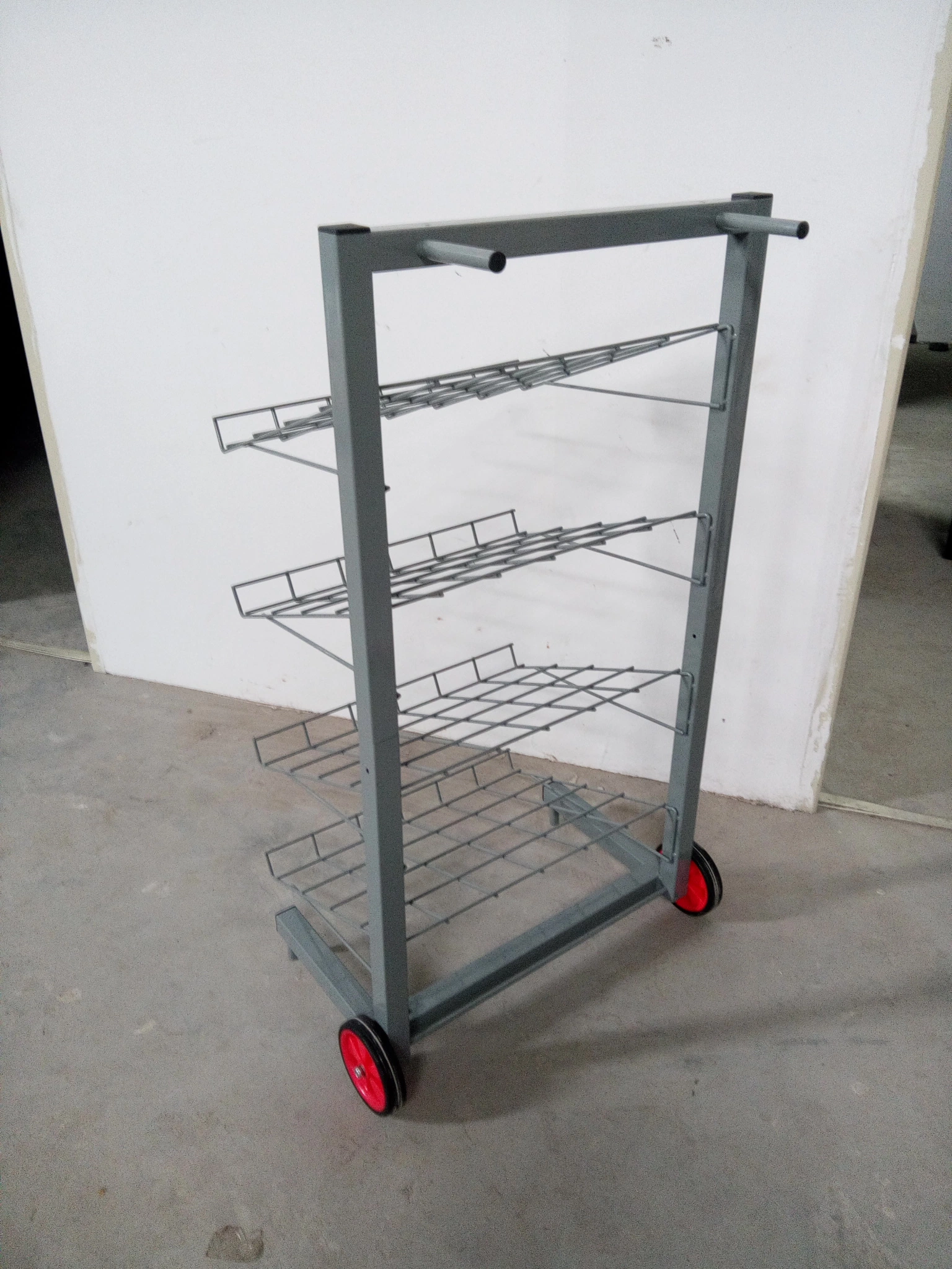 Metall-Werbung Display-Rack für Auto-ternary Katalysator