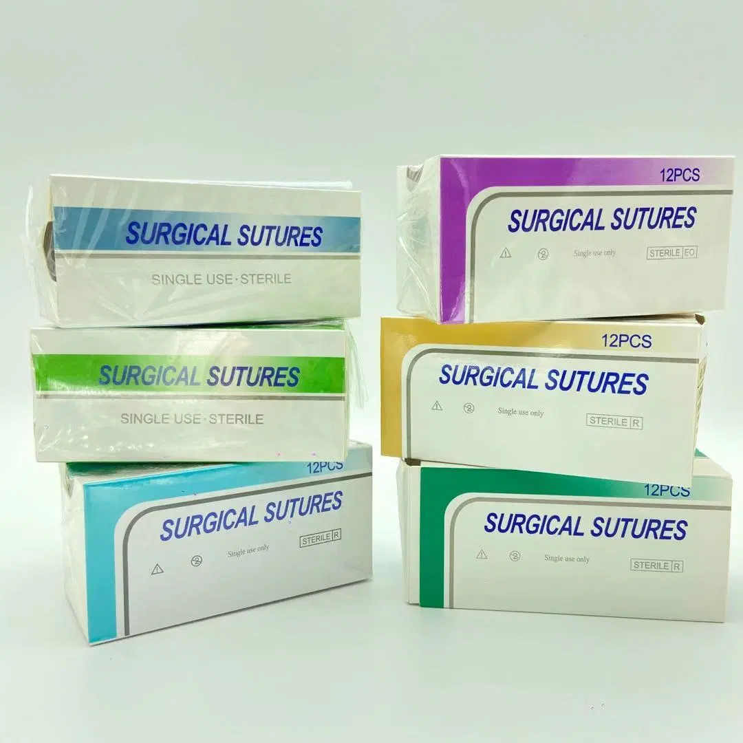 Suture chirurgicale pour produits médicaux jetables certifiée ce&amp;ISO