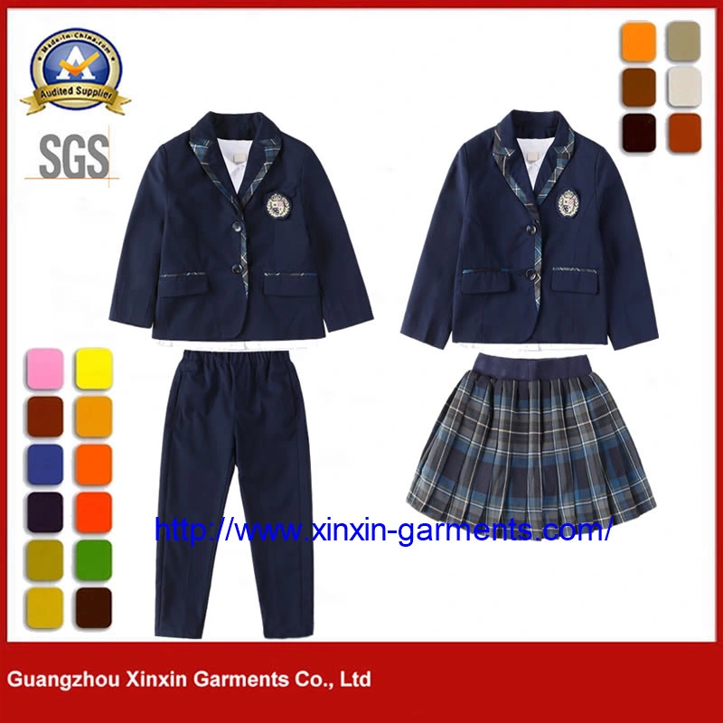 New Kindergarten Sports Wear in Spring Autumn and Winter British Schoolboy Uniforms Suit Children (U75)