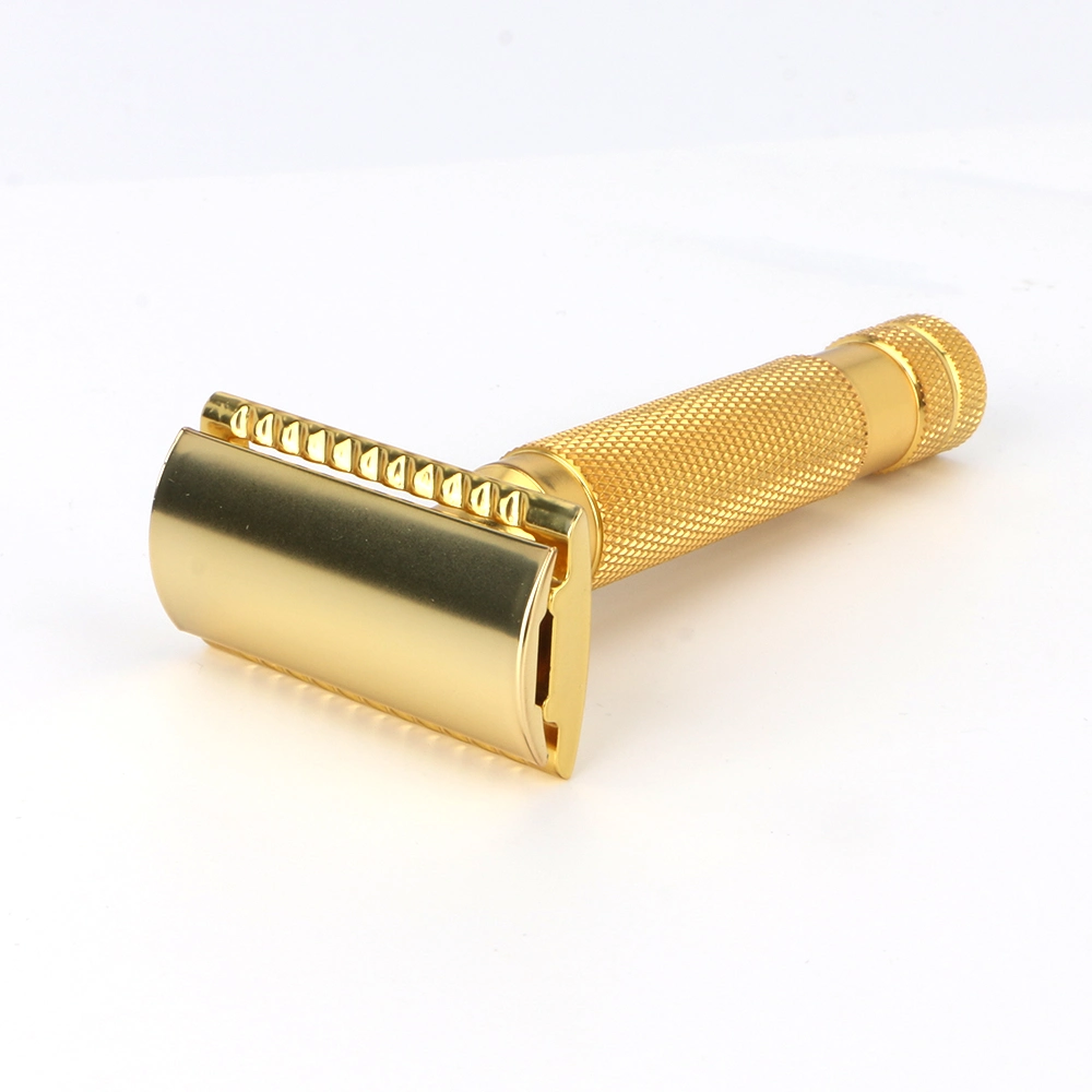 Ready to Ship Eco Friendly Brass Razor Handle Zero Waste Hair Removal Safety Razor