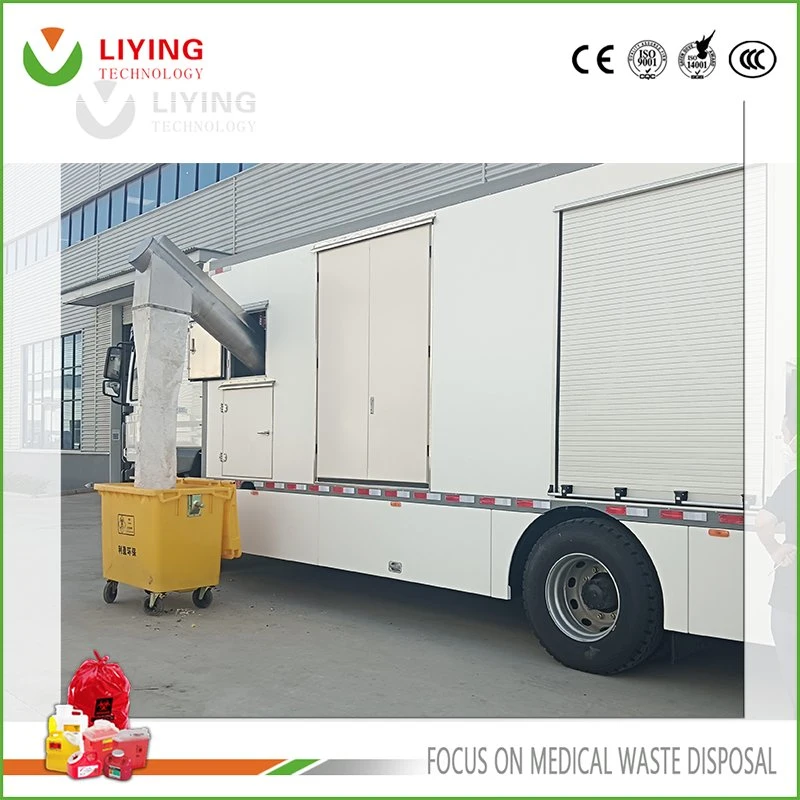 Laboratory/Clinic/Hospital Used Medical Waste Microwave Disposal Vehicle Equipment Manufacturer