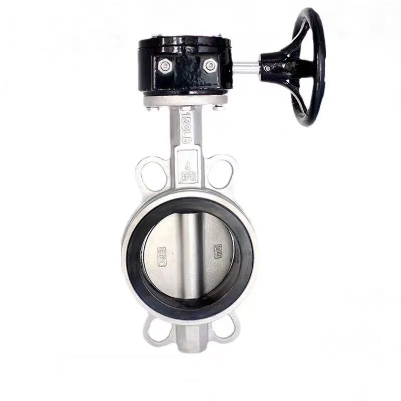 China Cheapest Type Stainless Steel DN450 DN500 DN600 DN700 DN800 Rubber Seat 150lb CE Approval Butterfly Valve Supplier