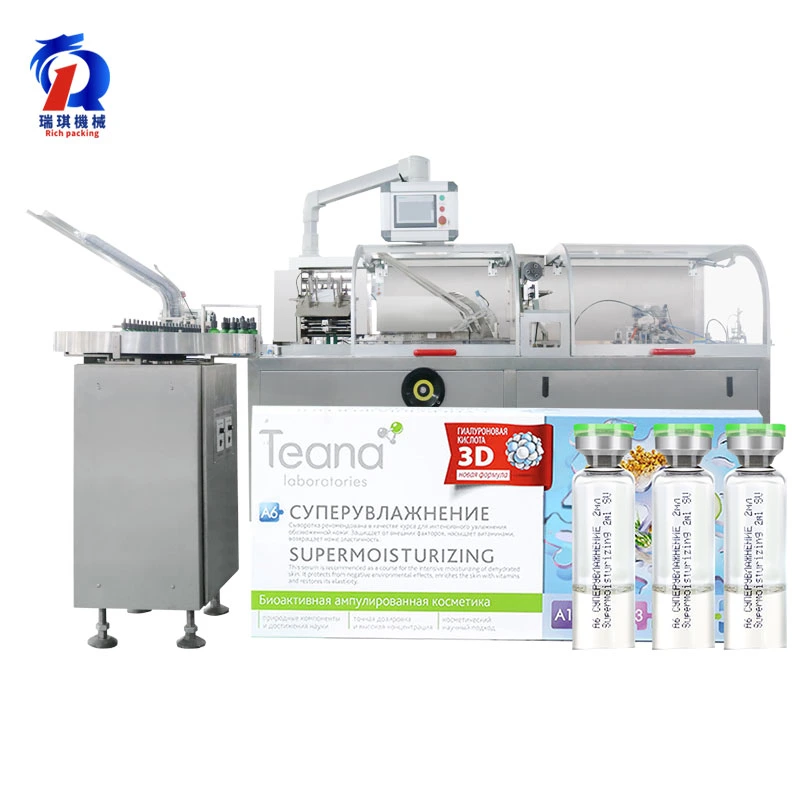 Automatic Bottle Sachet Blister Carton Box Packaging Cartoning Machine