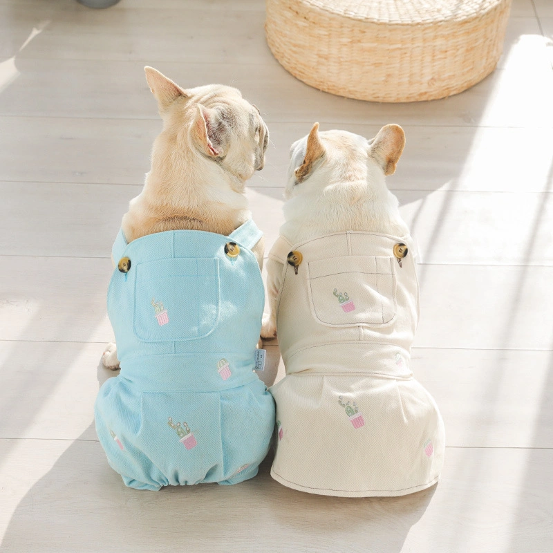 Hot Selling Dog Clothing Fashion Cute Warm Overalls Wholesale Pet Dog Apparel Clothes