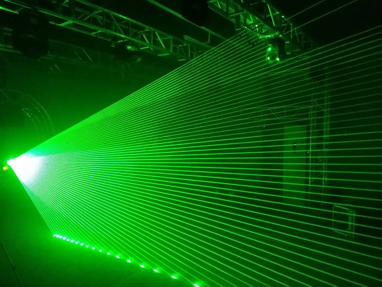 1W 30kpss Ilda DJ Disco Laser vert d'animation d'éclairage