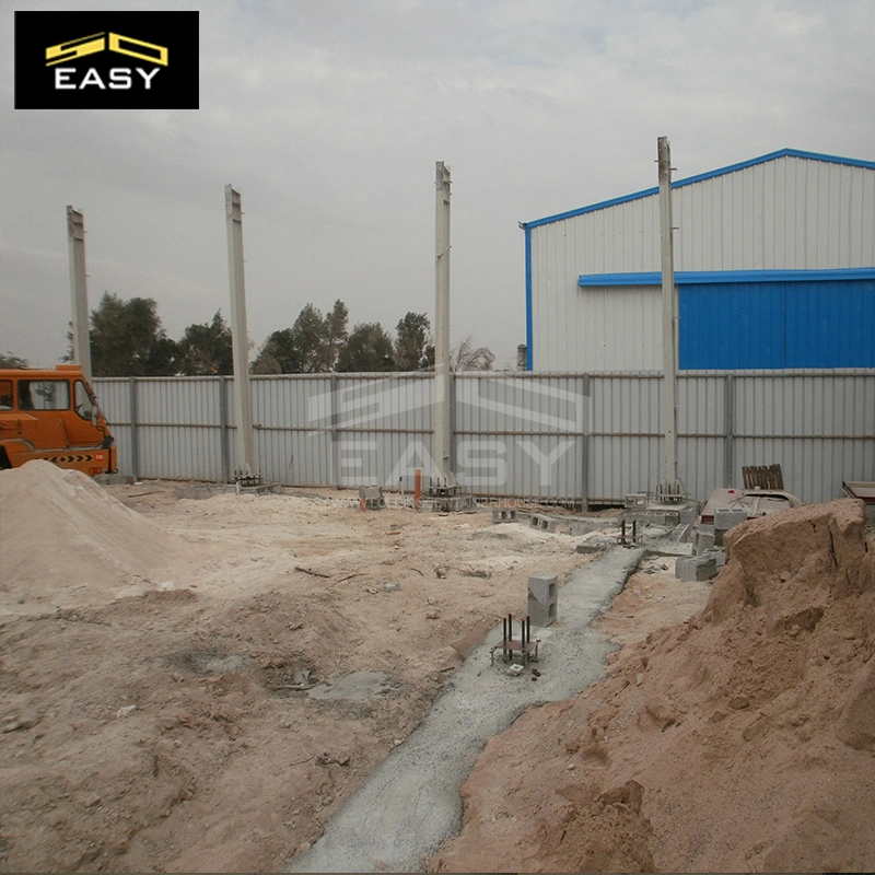 Low Cost Economical Prefabricated Large Steel Structure Warehouse for Bullpen