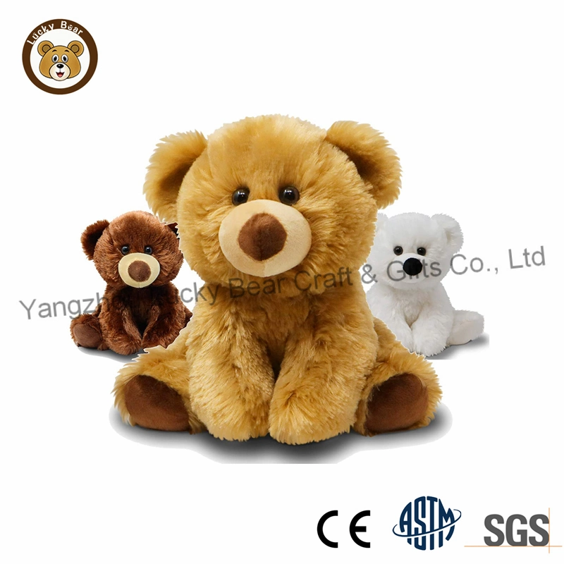 Custom Cute Teddy Bear Soft Fluffy Plush Huggable Toys Stuffed Animal