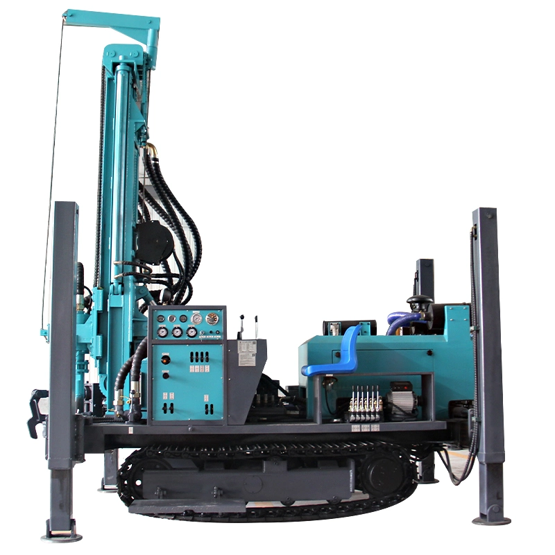 Drilling Rig Well Drilling Rig Crawler Borehole Mining Pneumatic Water Well Drilling Rig Machine Prices