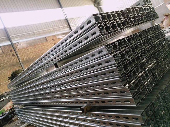 Steel Slotted Channel Pre Galvanized Q195