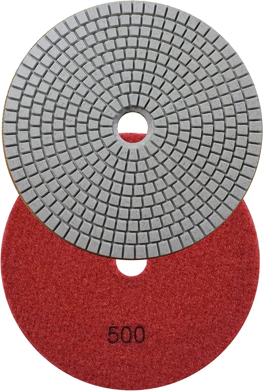 Diamond Polishing Pad Wet Sandpaper Tool 6'' for Grinding Stone Marble Granite Countertop Pack of 7 PCS