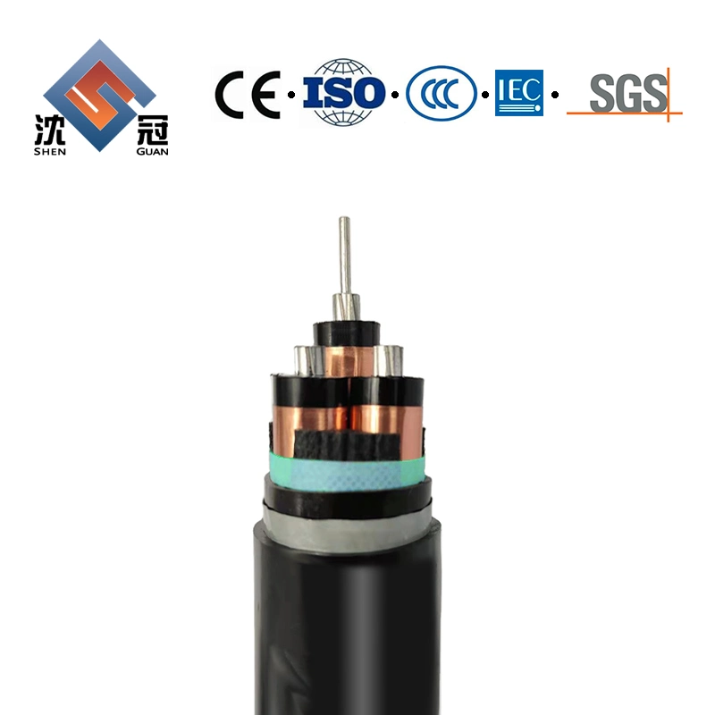 Shenguan Aluminum Alloy Conductor XLPE Insulated Power Cables 0.6/1kv for Power Transmission Electric Cable Replace Sealed Lead Sheath Coaxial Cable