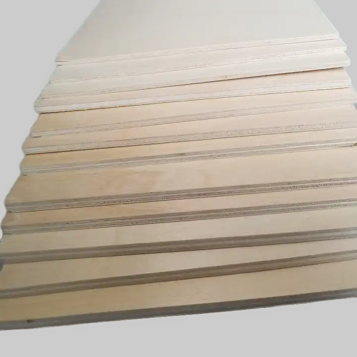 18mm Poplar Birch Core Plywood for Excellent Grade Furniture