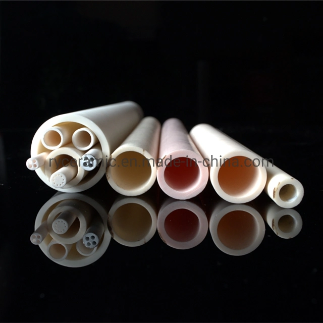 Industrial Alumina Al2O3 Ceramic Pump Rod Alumina Ceramic Piston Tube