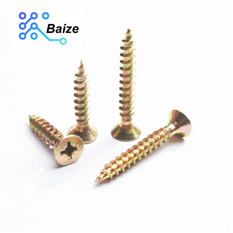 Automotive Interior Fasteners Drywall Bolt Self Yellow Zinc Drilling Screw