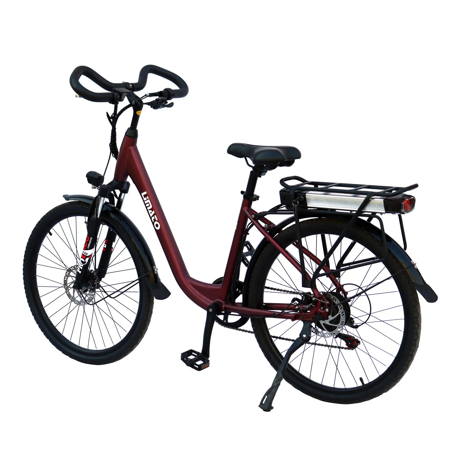 Горячая продажа Китай грузов электрического велосипеда 8 скорости 48V литиевая батарея 350 W 26-дюймовый дороги города Ebike электрический велосипед для женщин