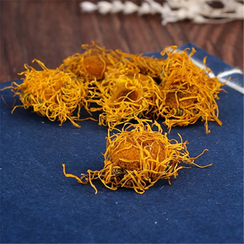 Natural Xuan Fu Hua Flower Dreid Inula Flowers for Flower Tea