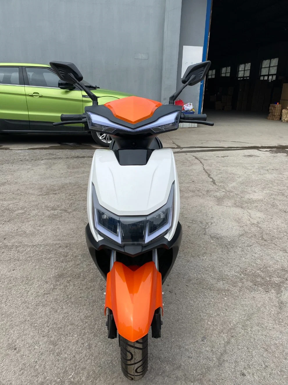 Electric Motorcycle with Lithium Battery