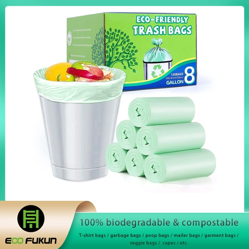 Compostable Wastebasket Bags for Kitchen Bathroom Home Office