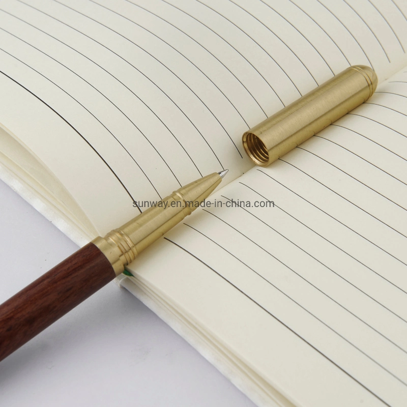 Pen Factory Office Supply Bois laiton Luxury Metal Roller Pen