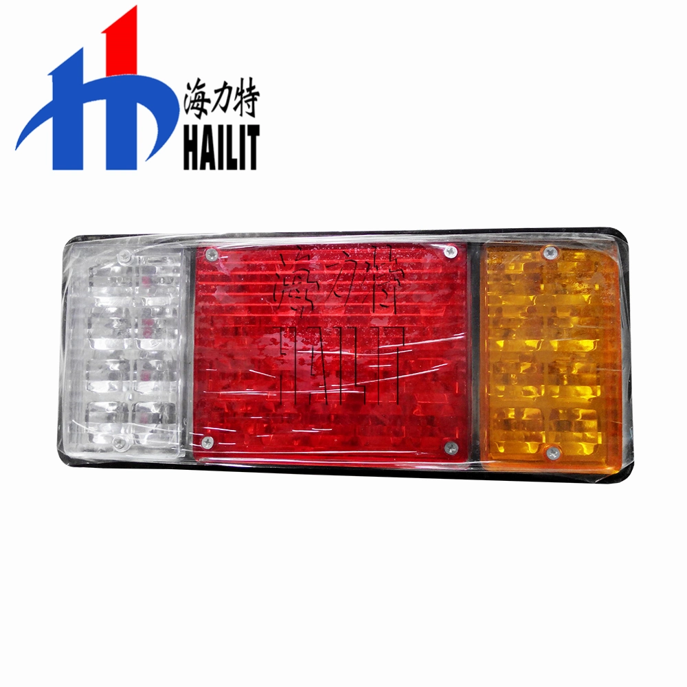 Luz de emergencia HLT Auto Parts Luz de parada LED trasera Luz para remolque de camión (05)