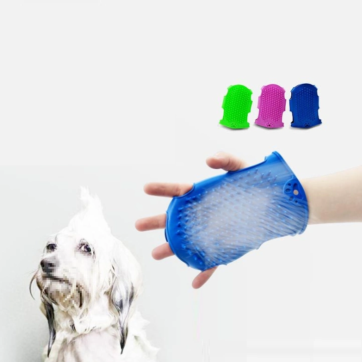 PET Reinigung und Beauty-Gerät Pet Grooming Massage Handschuhe Bad Massagebürste