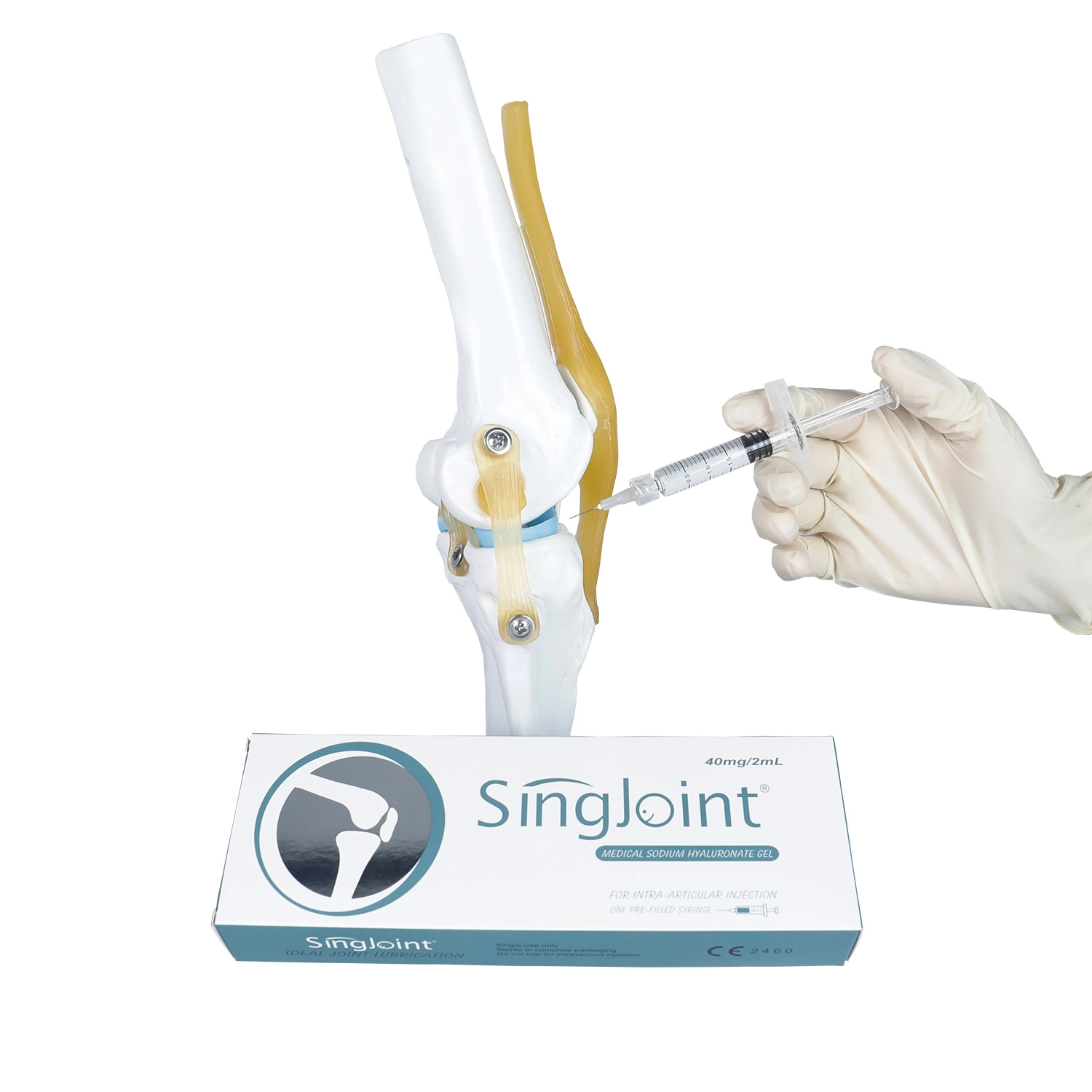 Singjoint Sodium Hyaluronate Joint Gel for OA Surgery with Ce