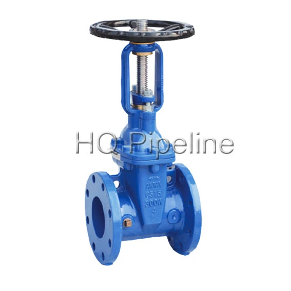 DIN 3352-F4 F5, BS5163, Awwa C509, Awwa C515 Non Rising Stem Soft Sealing Gate Valves