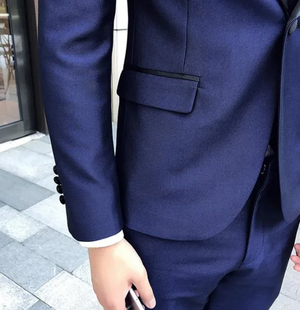 Goods in Stock Formal Suit for Office Wedding & Party Wear Seiko Fine Cut/Low Price Wholesale/Supplier Comfortable and Breathable 2021 Fashion Business Suits