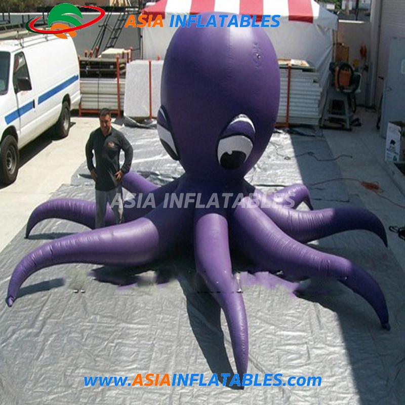 Giant Inflatable Purple Octopus for Ocean Show