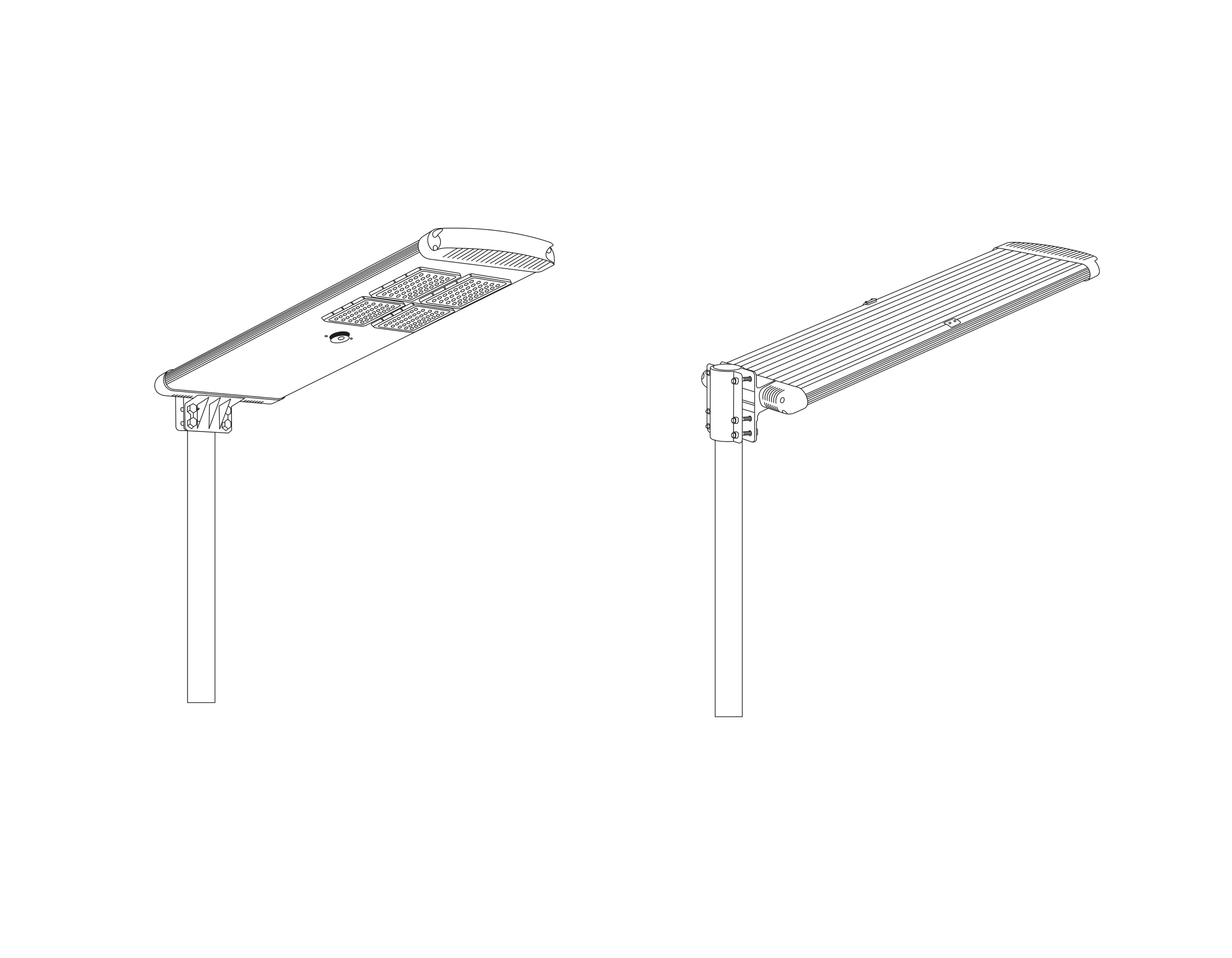 ISO 9001 IP67 60 watts 80 W 120 W 150 W, à prova de água, LED, para exterior, OEM ODM todos em uma só Solar Power Garden Road Street integrada Luz com bateria de lítio