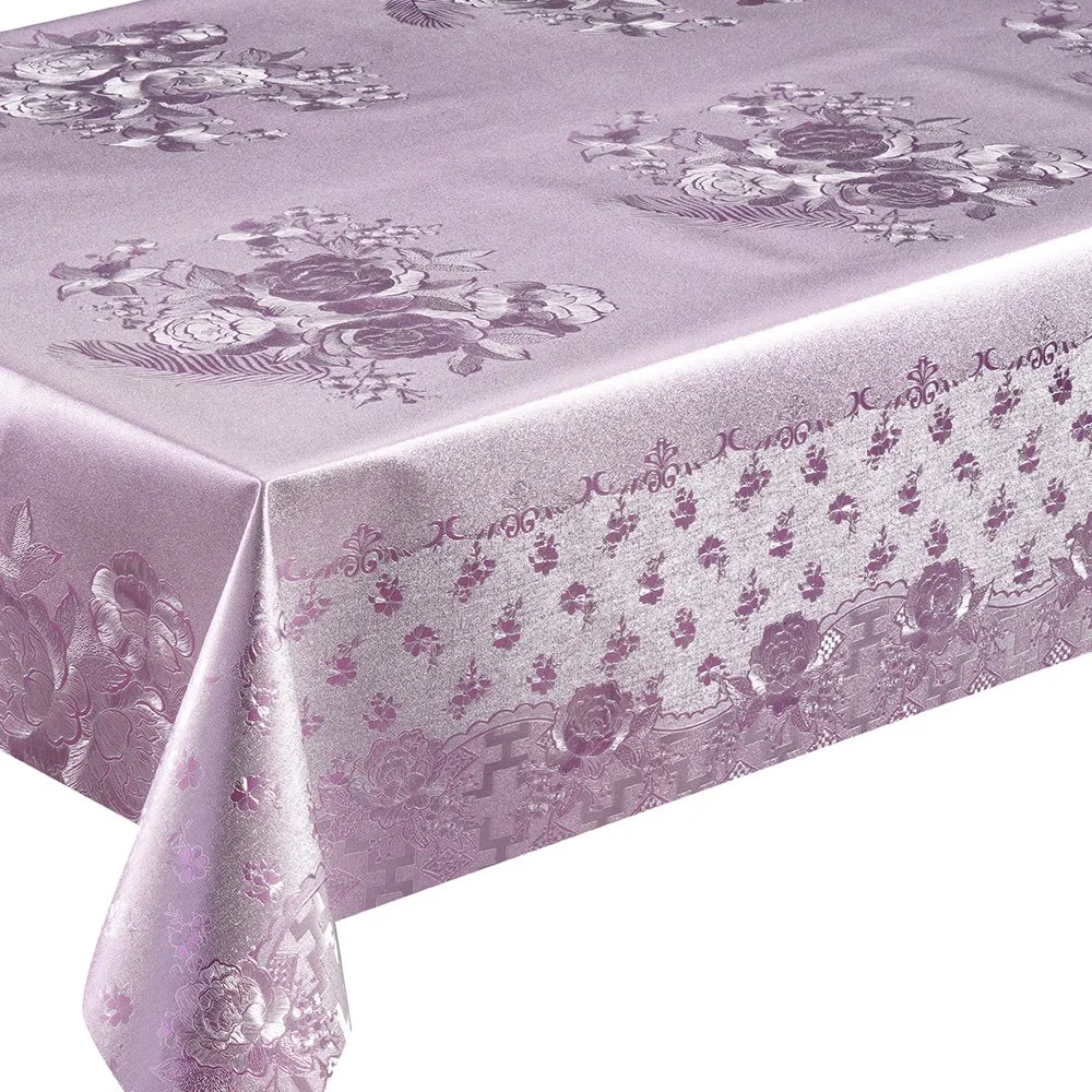 Home Hotel Waterproof Plastic Vinyl Plastic PVC Tablecloths