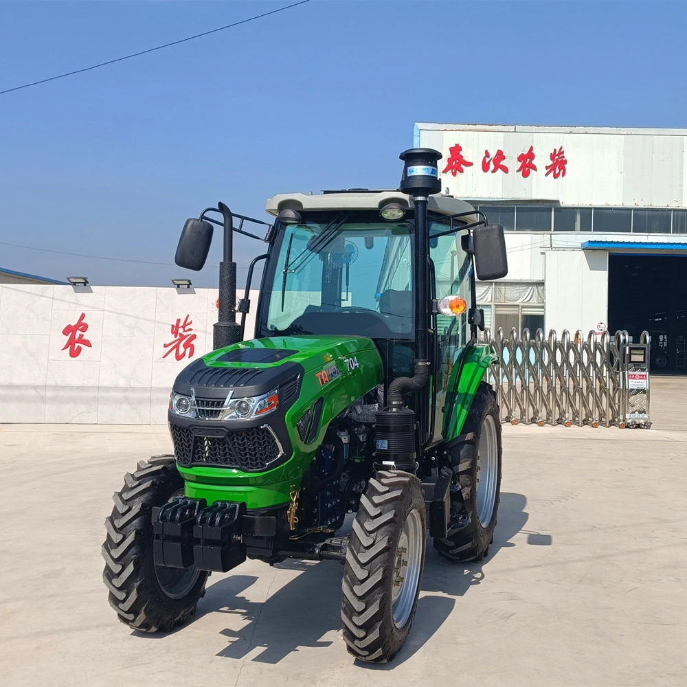 La famosa marca de 704 70HP AC Tractor agrícola de la cabina en Tavol China