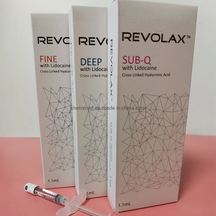 Anti-Wrinkle relleno dérmico de ácido hialurónico relleno Revolax Facial