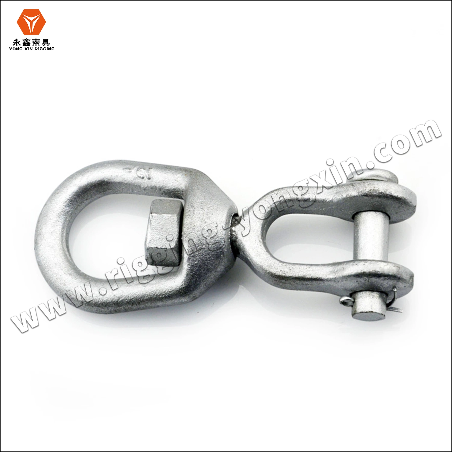 China Proveedores de Hardware de rigging nos pesado tipo G403 G-403 Galvanizado en caliente de acero al carbono forjado ojo y de la cadena de la mandíbula gira