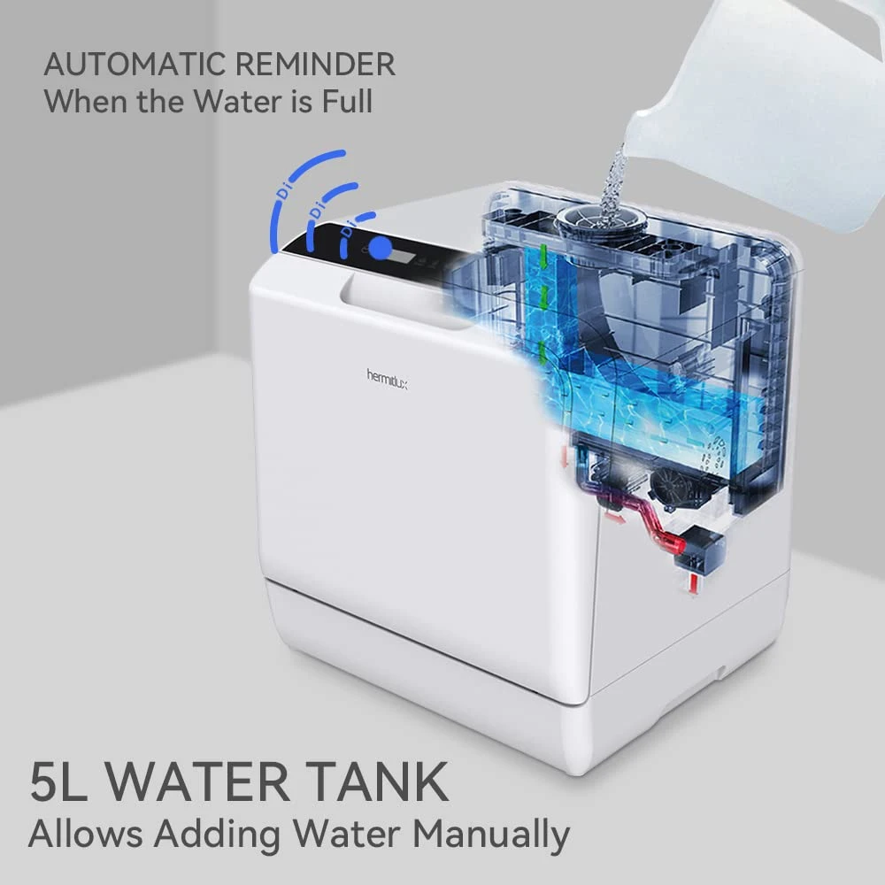 New Design Hookup Needed Digital Washing Programs Portable Temperature Energy Basket Dishwasher