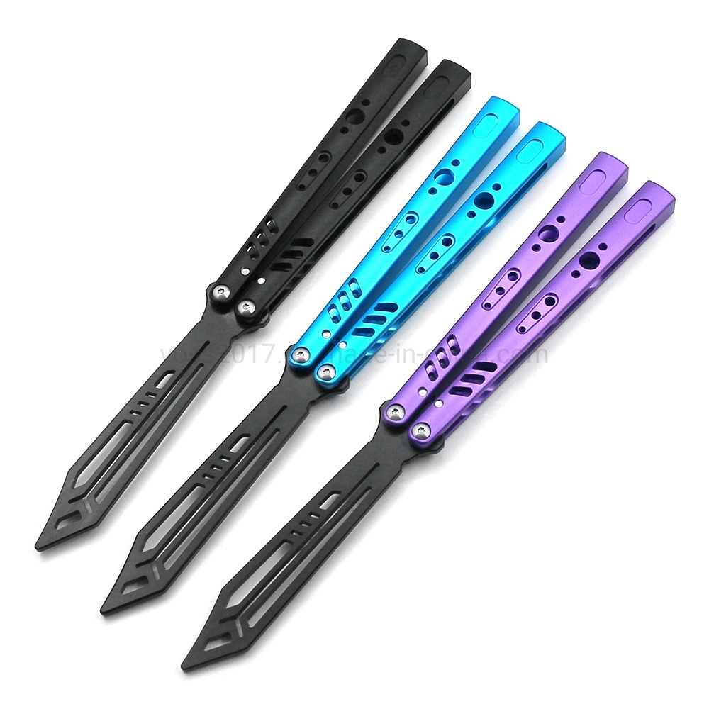 9.92" Brs Replicant Balisong Butterfly Knives Trainer Stainless Steel Blade