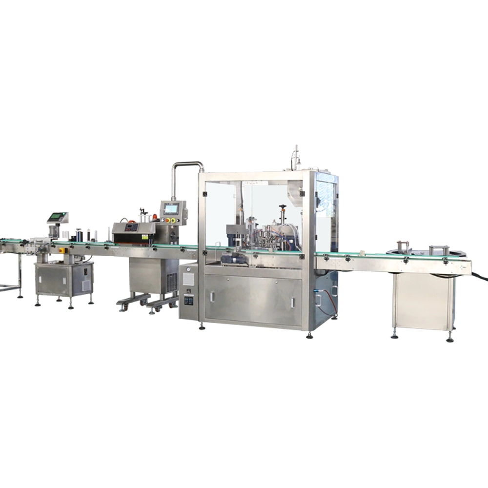 Automatic Pesticide Chemical Medicine Food Cosmetics Light Industry Liquid Filling Machine