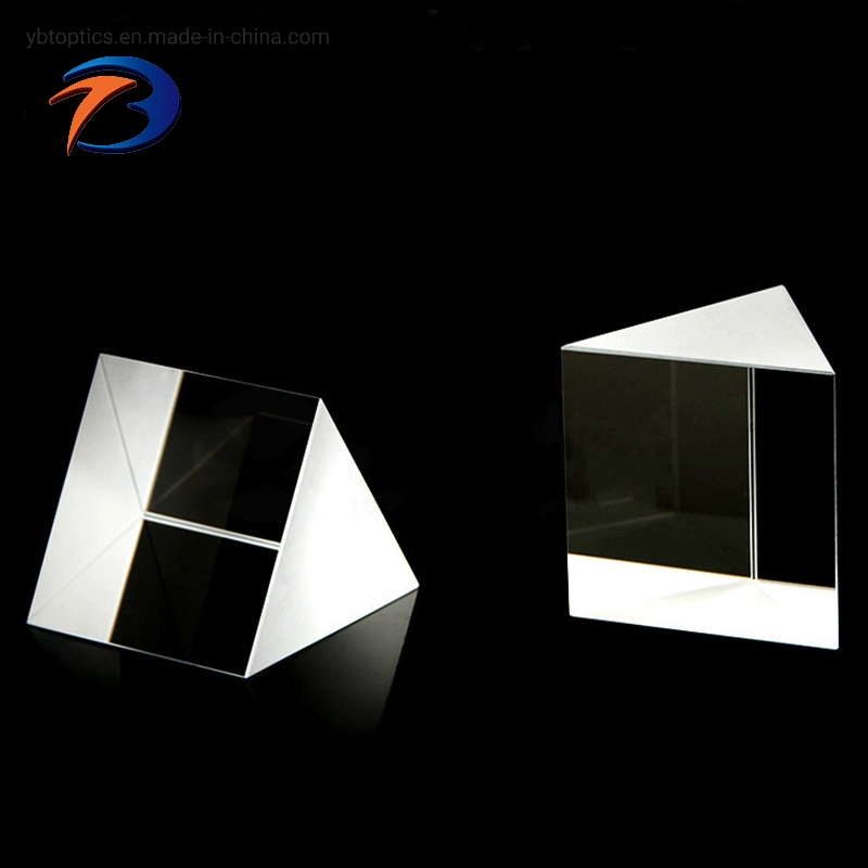 60 Degree Optical Prism Optical Bk7 Glass Triangle Dispersion Equilateral Prism